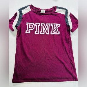 PINK Victoria’s Secret Short Sleeve Tee Womens Size XS